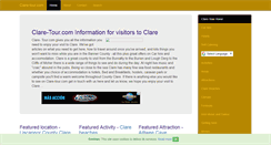 Desktop Screenshot of clare-tour.com